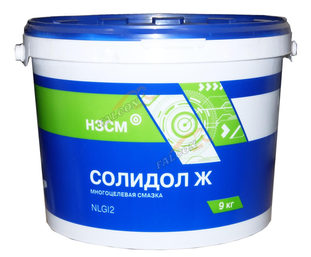 Смазка Солидол Ж ГОСТ-1033-79 9 кг (НЗСМ) ведро