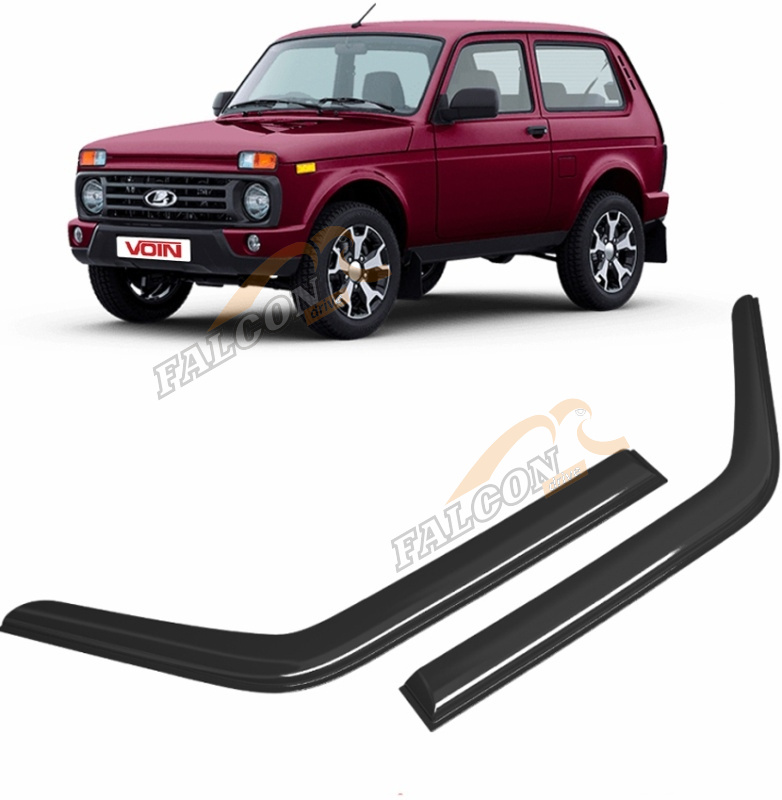 Дефлектора боковых стекол ВАЗ-21213, 21214 LADA 4x4 (VOIN) накл к-т
