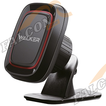Держатель телефона (WALKER) магнит, плоскость на шарнире, на панель 008