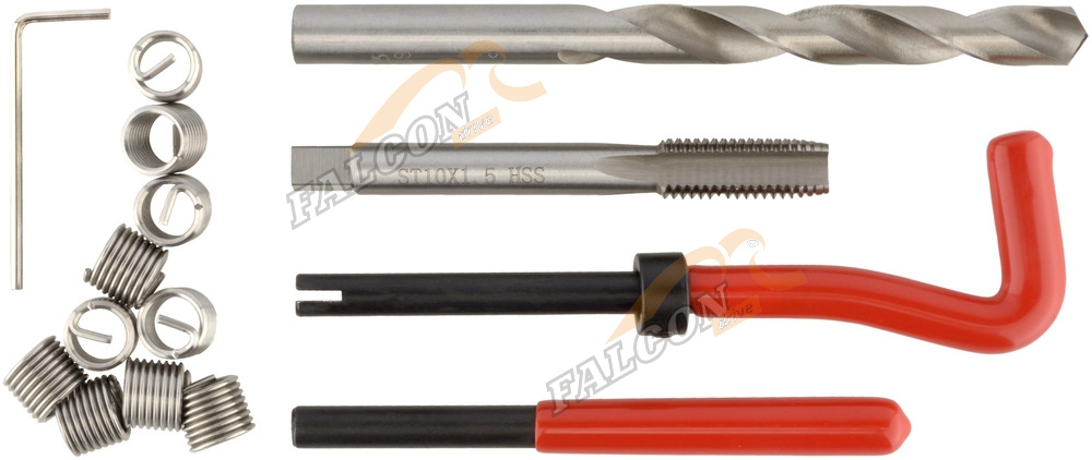 Набор для восстановления резьбы М12*1,5 мм 16 пр (АвтоДело) (16417) 40564