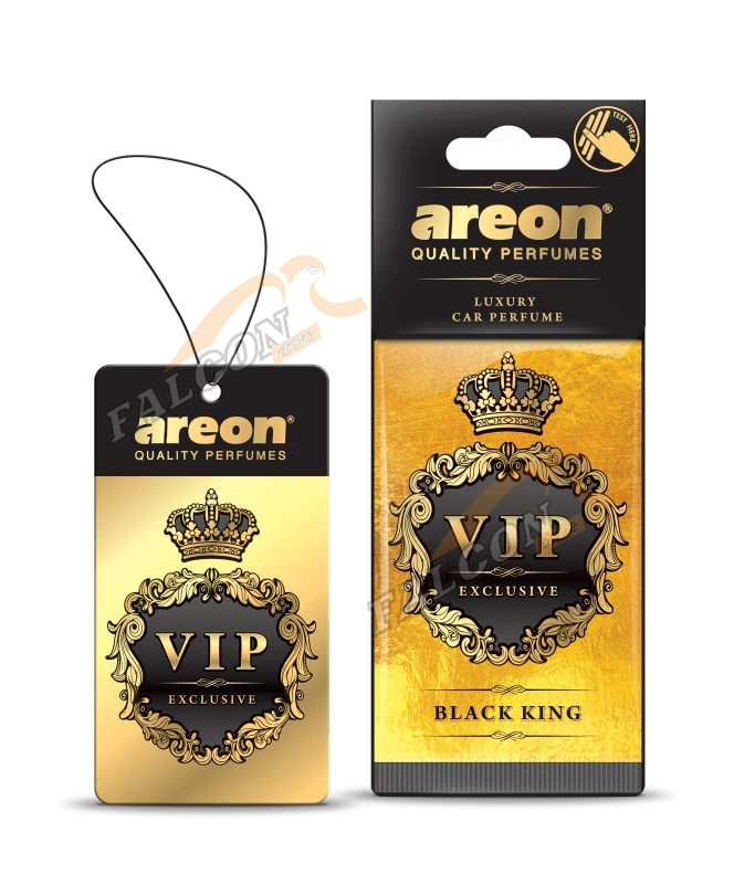 Ароматизатор подвес картон (AREON)  "VIP" №2 Black King  704-VIP-02