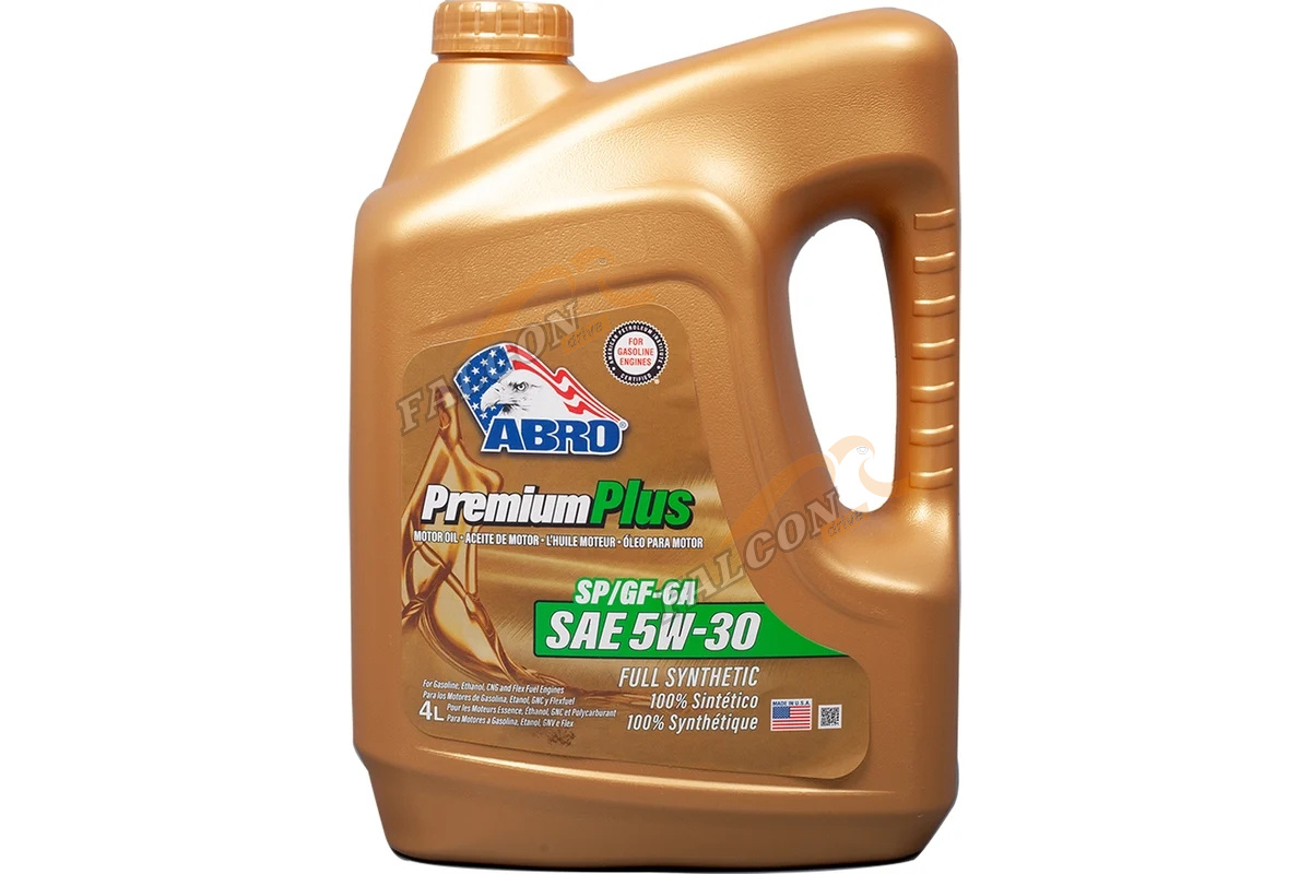 А/масло ABRO 5W30 4 л Premium Plus Full Synthetic