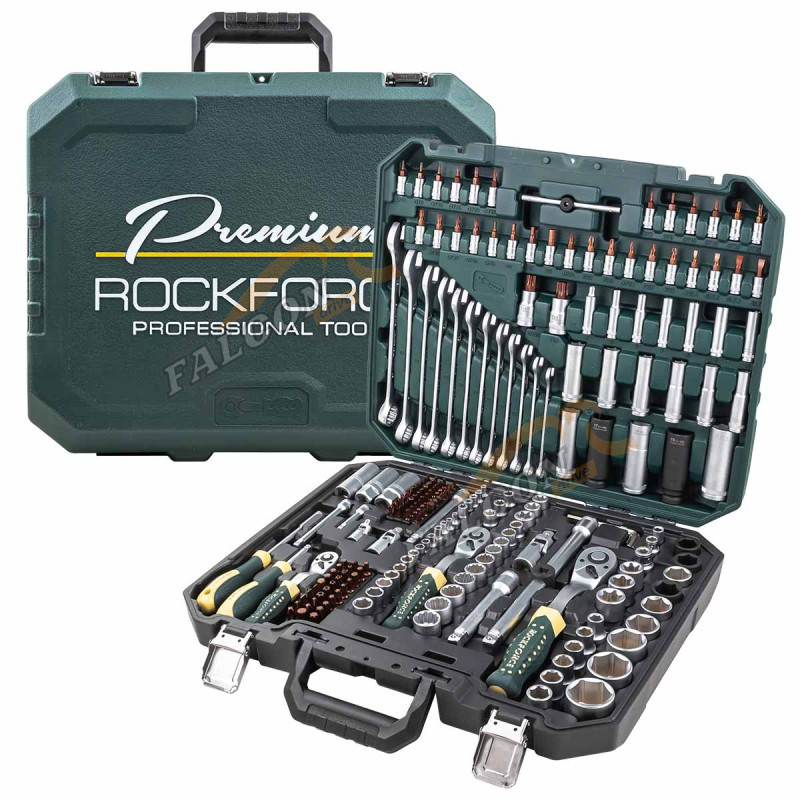 Набор инструмента 216 пр (ROCKFORCE) 1/2" 3/8" 1/4" 6 гр  RF-38841-PREMIUM