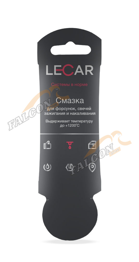 Смазка для свечей зажигания 5г стик-пакет (LECAR) 