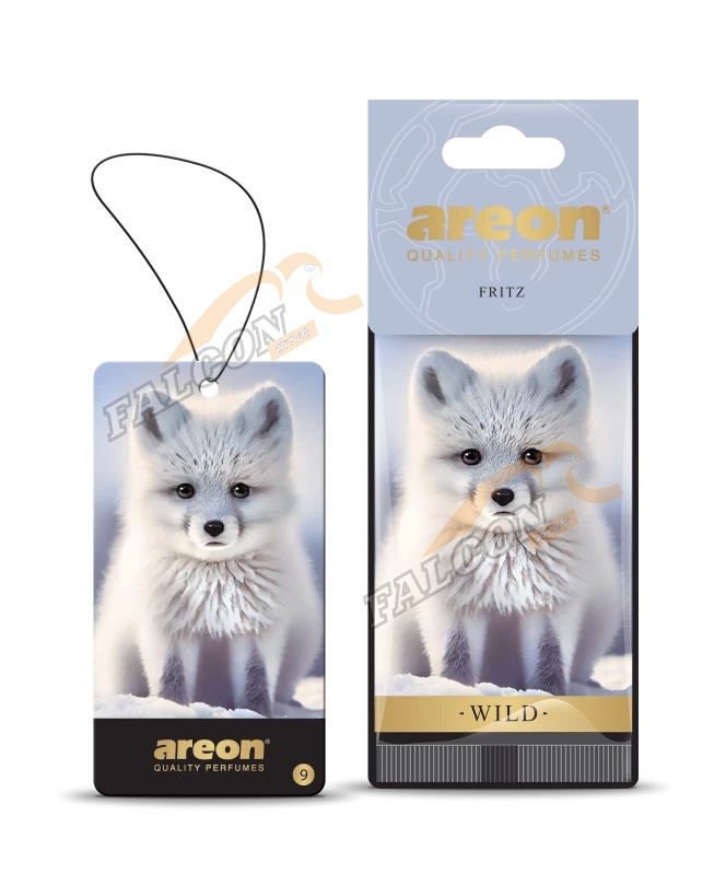 Ароматизатор подвес картон (AREON)  "WILD" Fritz  (Песец)