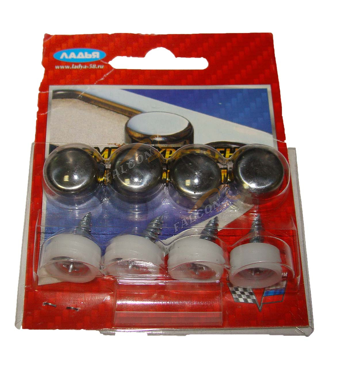 Набор крепления номерного знака (Пенза) саморезы