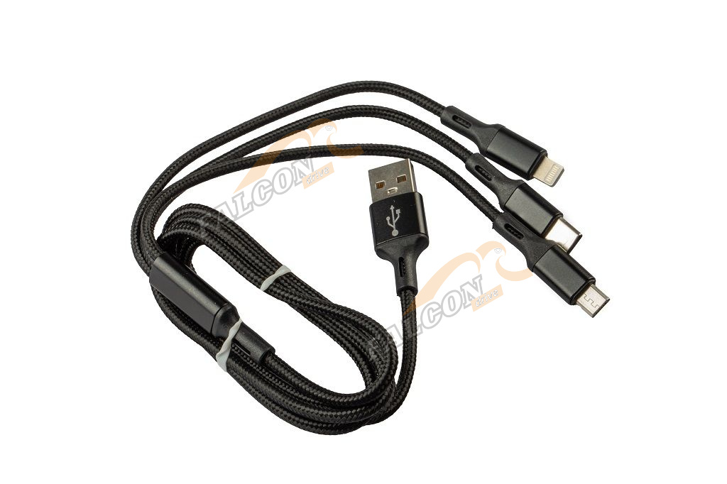 Кабель USB унив 3 в 1 (LECAR)