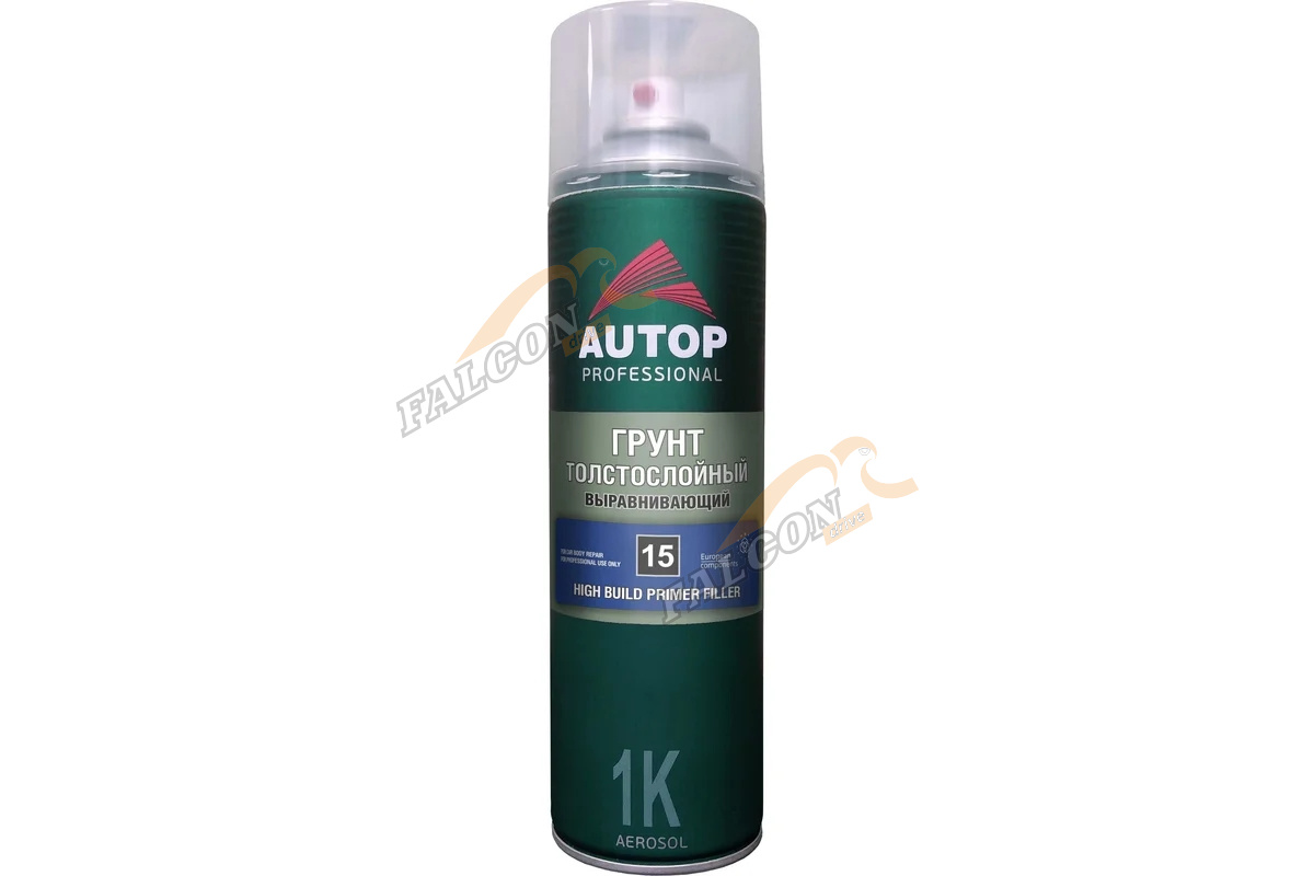Грунт толстослойный выравнивающий №15 белый аэр 650мл (AUTOP PROFESSIONAL)