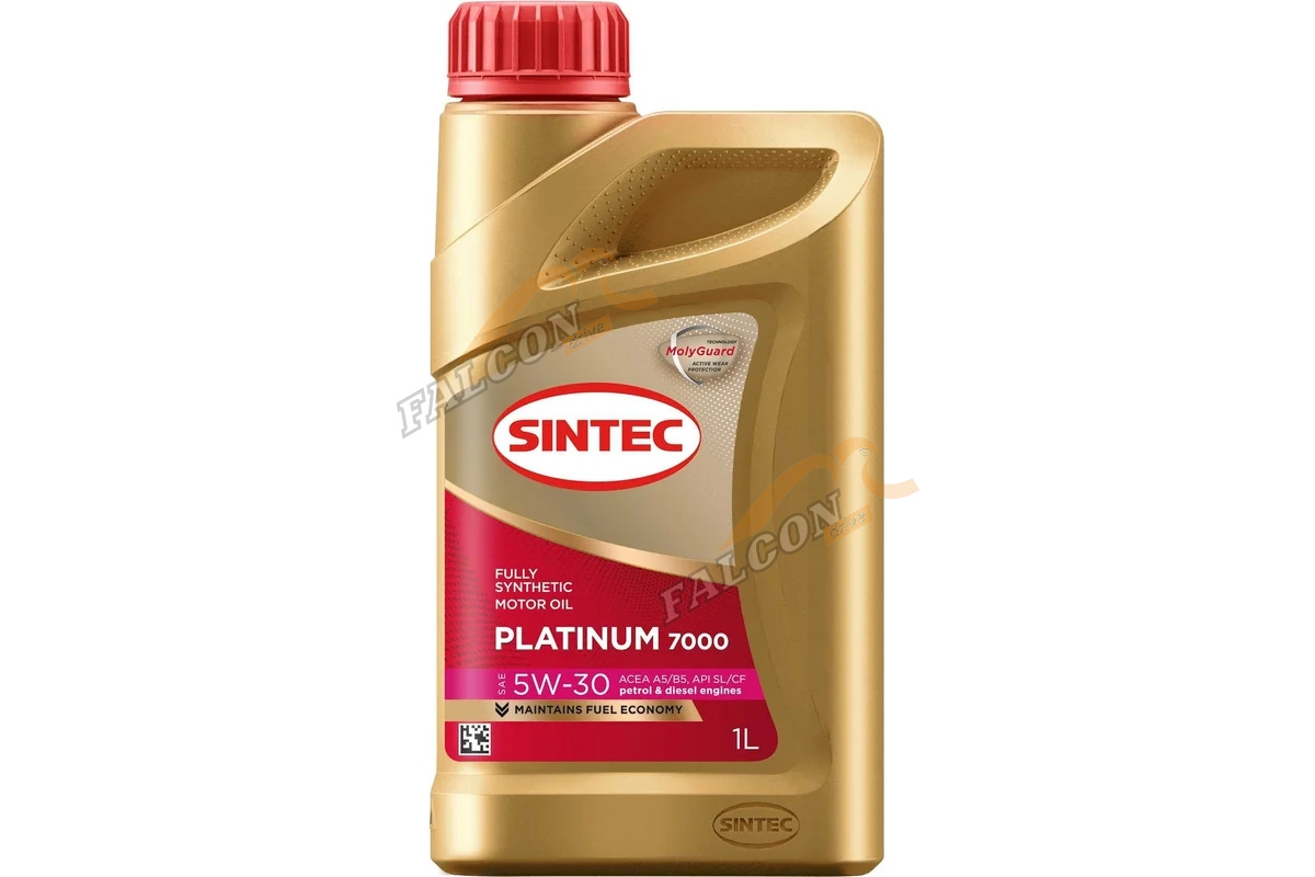 А/масло SINTEC Платинум 7000 5W30  API SL ACEA A5/B5 1л 