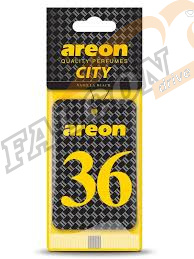 Ароматизатор подвес картон (AREON) "CITY" 36   704-CTY-36