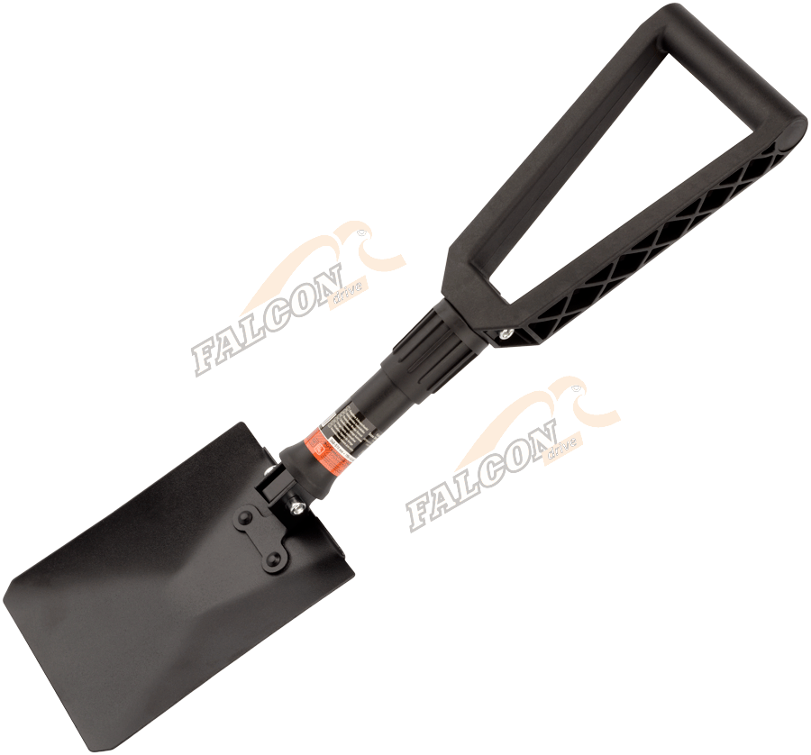 Лопата для уборки снега (АвтоДело) L-570мм,складная,в чехле (17125) 44106