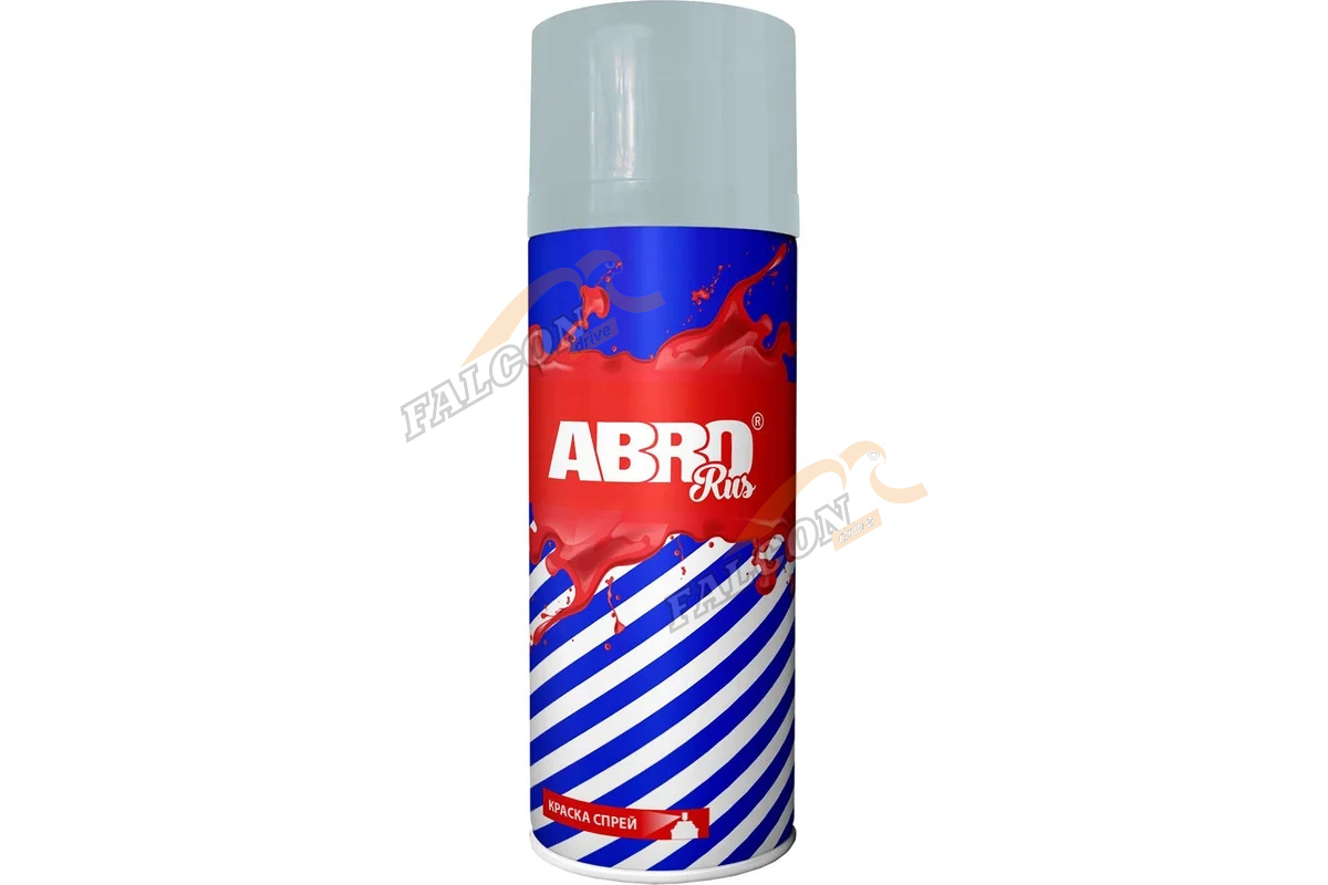 Краска акрил   Серебряно  Серая ABRO Rus 039 (аэр) SPO-125-R