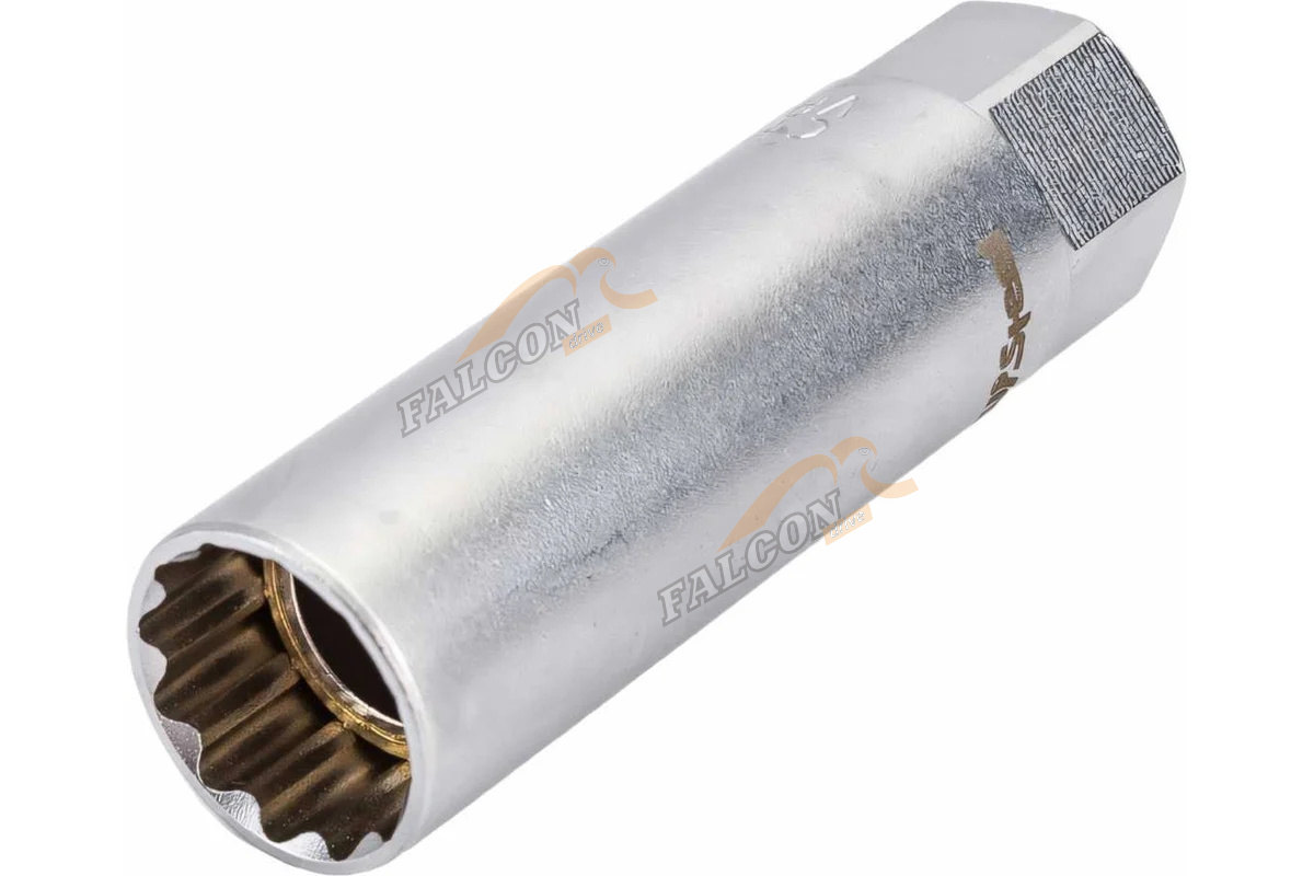 Головка свечная *14 3/8" 12 гр с магнитом (AV Steel) тонкостенная