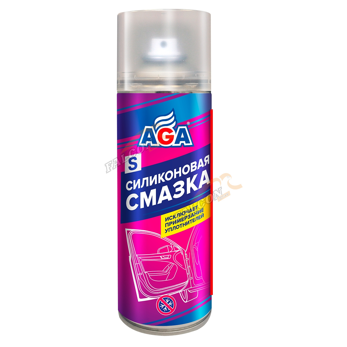 Смазка силиконовая аэр 520 мл (AGA) AGA851S