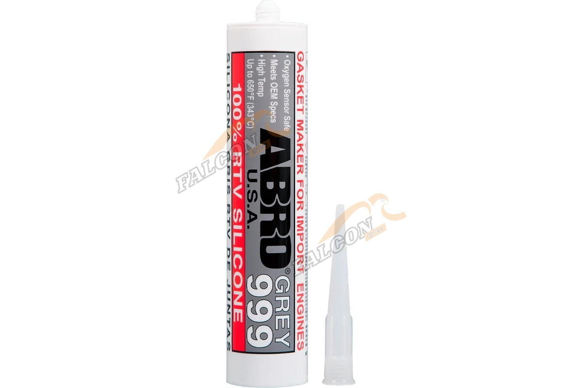 Формирователь прокладок термостойкий серый 312 гр (ABRO) 999 силиконовый