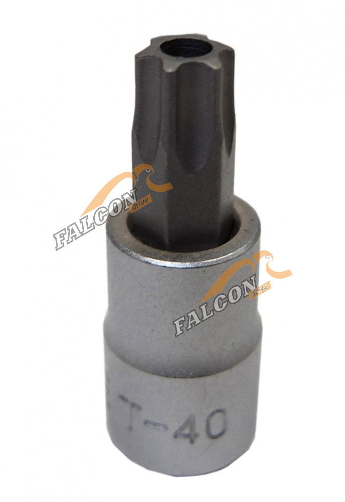 Головка со вставкой Torx T40 1/4" с отверст (Force) 3273240