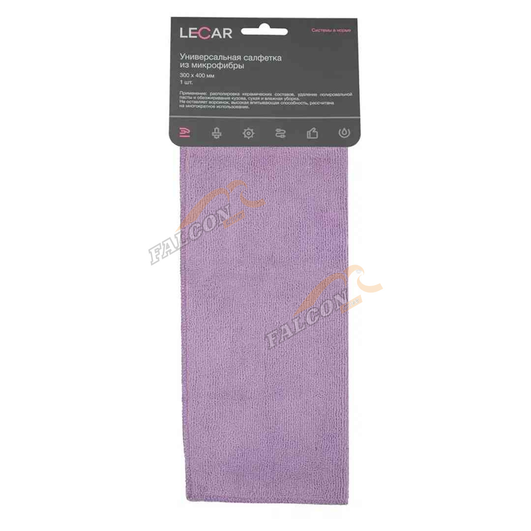 Салфетка микрофибра 30*40*240 (LECAR) 