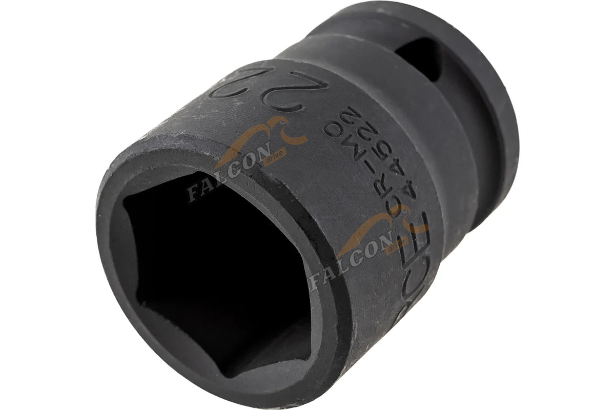 Головка *22 1/2" 6 гр для пневмоинструмента (Force) L=38мм 44522