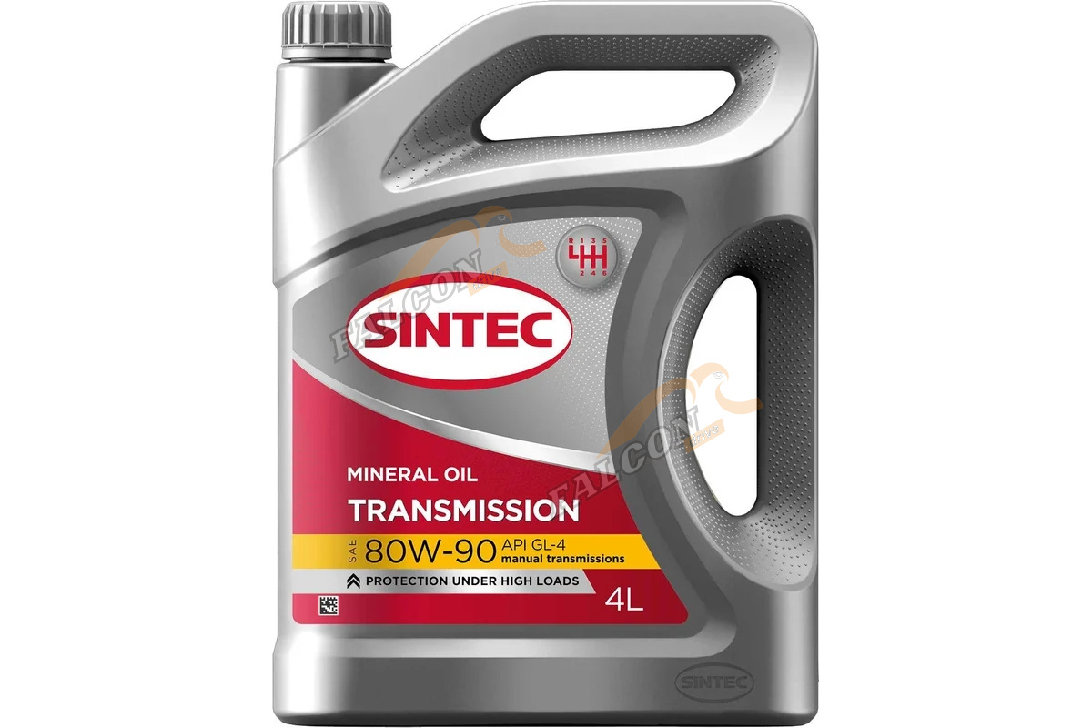Масло трансм 80W90 GL-4 Sintec 4 л
