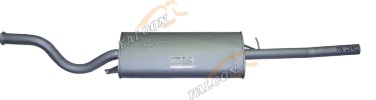 Глушитель ВАЗ-2110 (Ижора) закат (135846)