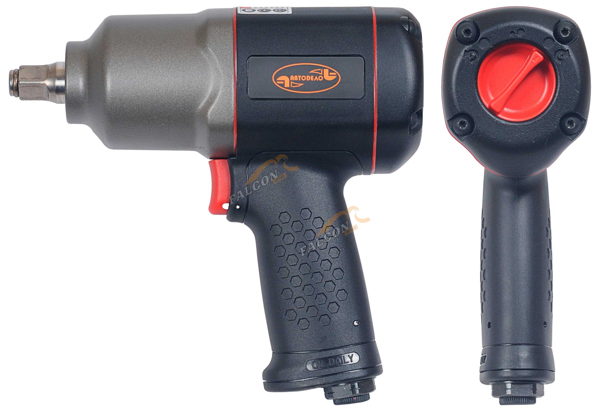 Пневмогайковерт ударн 1/2" 1600Нм (АвтоДело) (11233) 42510