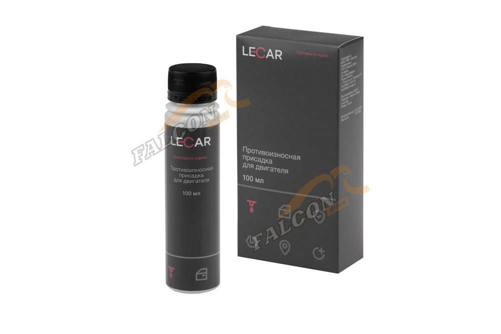 Присадка к маслу для двигателя, противоизносная (LECAR)  100мл