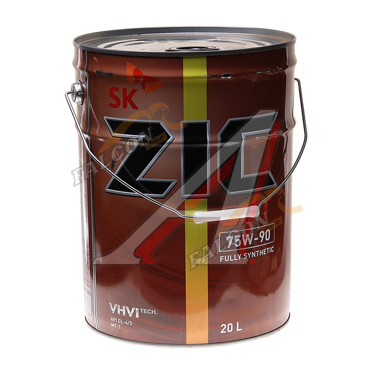 Масло трансм 75W90 GL-4 ZIC G-FT 20л (синт) 