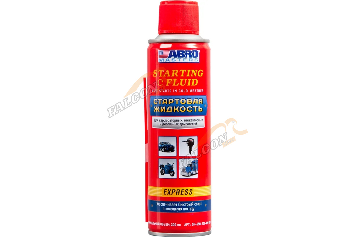 Быстрый старт аэр 220 мл (ABRO) SF-650-220-AM-RW ABRO MASTERS