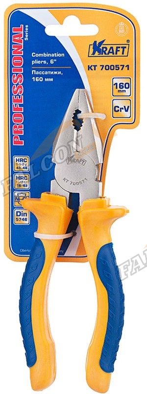 Пассатижи 160 мм (KRAFT)