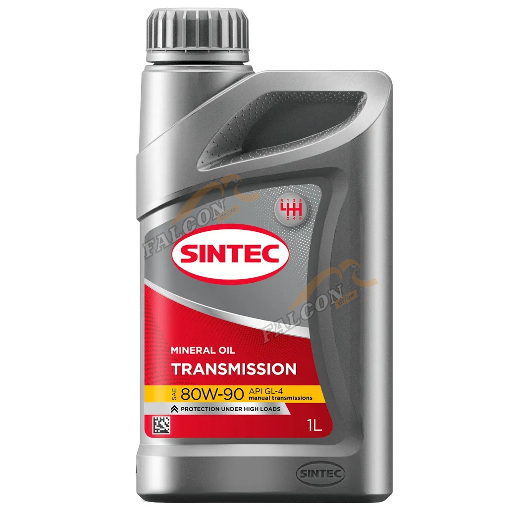 Масло трансм 80W90 GL-4 Sintec 1 л