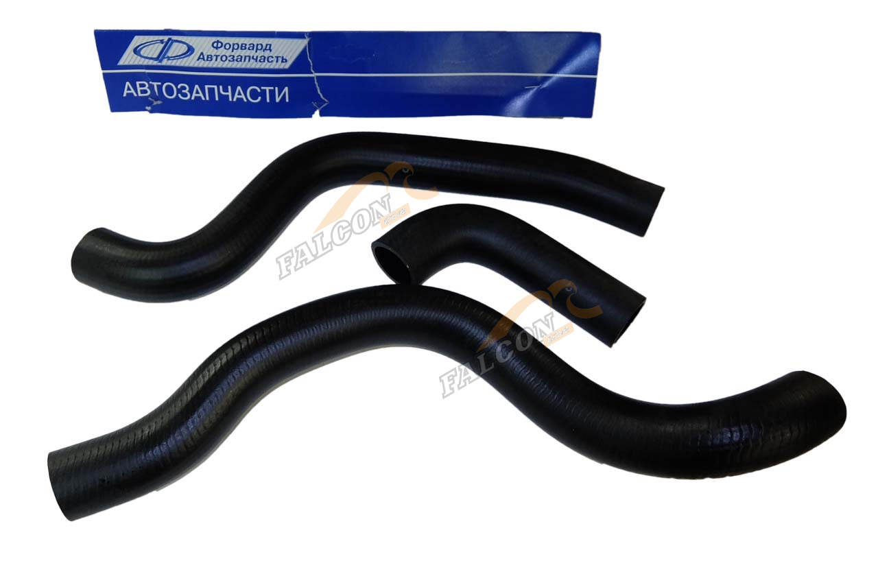 Патрубки рад ВАЗ-2110  (Форвард) к-т 3шт