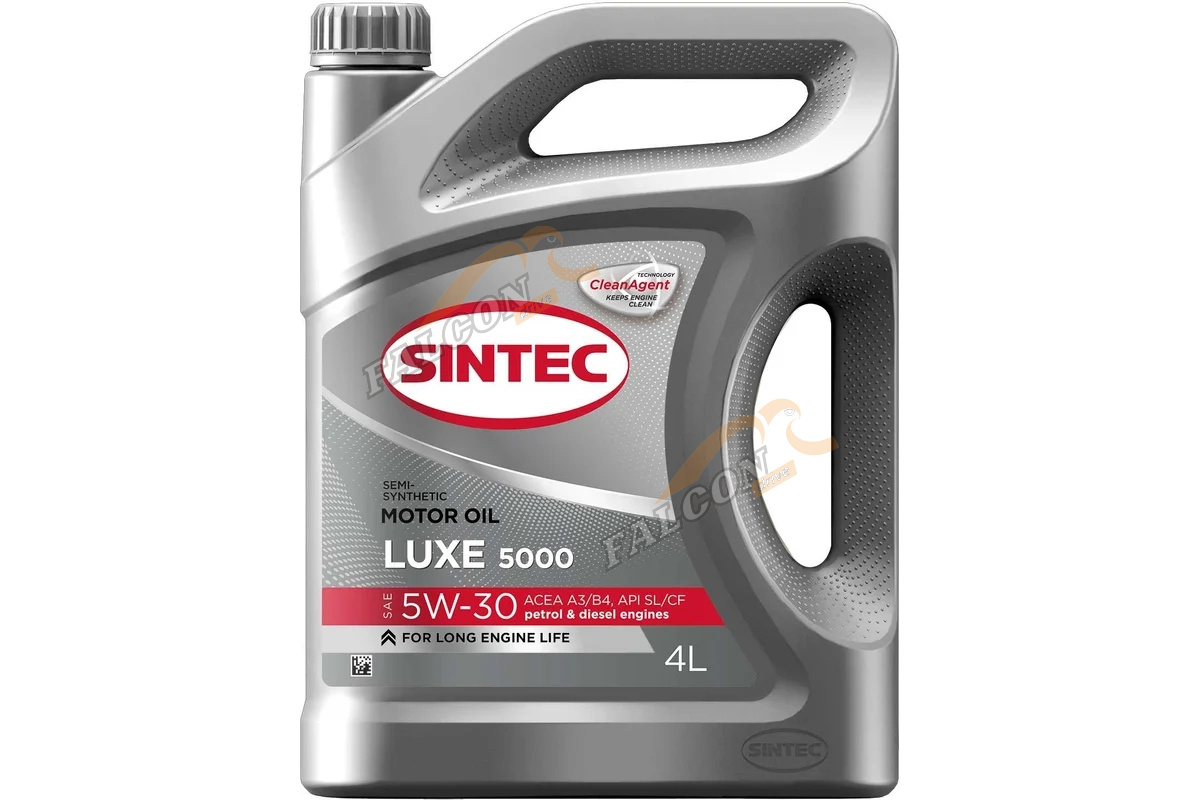 А/масло SINTEC Luxe 5000 5W30 п/с 4 л SL/CF