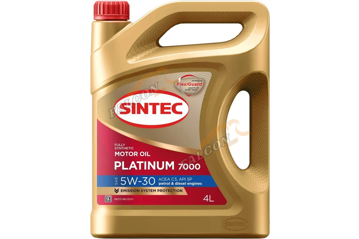 А/масло SINTEC Платинум 5W30 API SL ACEA C2/C3 4л
