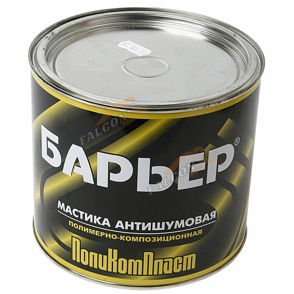 Мастика "Барьер" антишумовая 2,2кг (Поликомпласт)