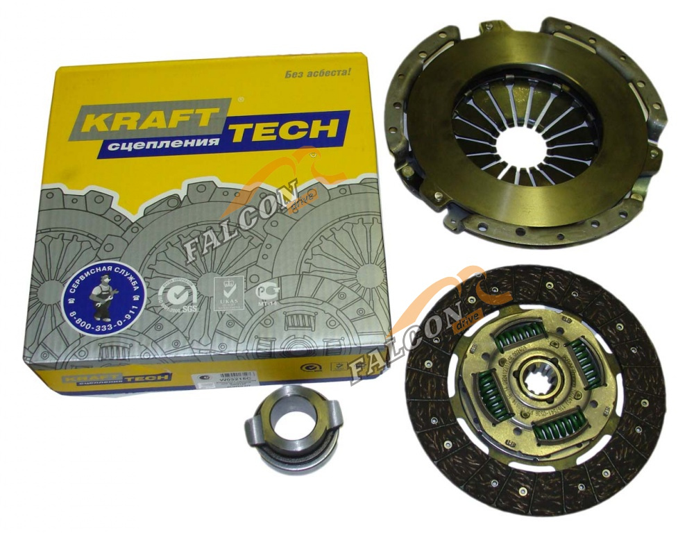 Компл сцепл Лада Ларгус, RENAULT Logan 1,6 16v  (KRAFTTECH) W 06200B9