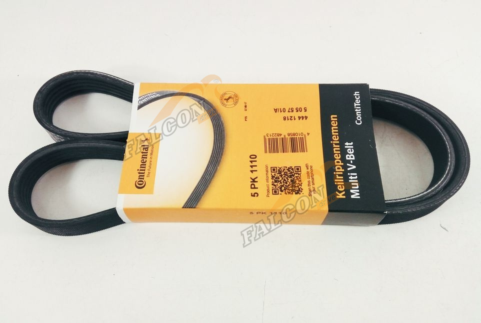 Ремень генер RENAULT Logan без кондиц, ГУР 5PK1110 1,4 (CONTIBELT)