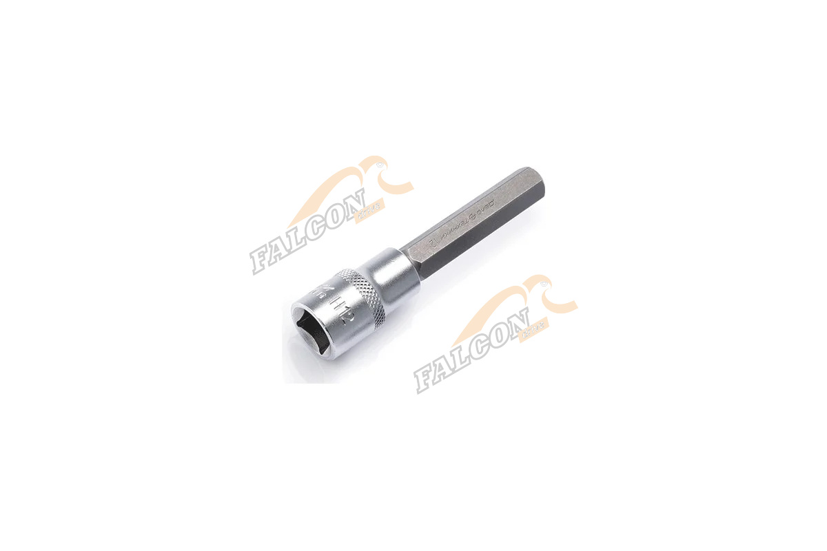 Головка со вставкой шестигр 12 мм 1/2" L 100мм (ДТ)