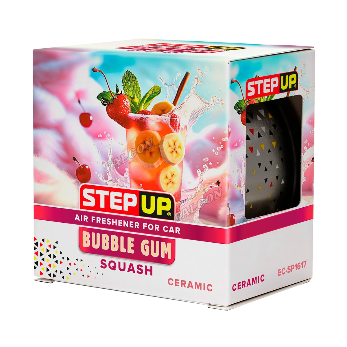 Ароматизатор на панель керамический (Step Up) СКВОШ и БАБЛ-ГАМ