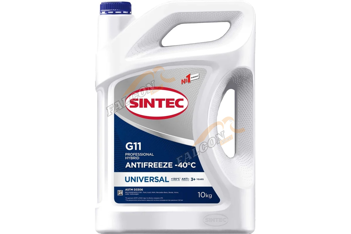 Антифриз Sintec Universal G11 10кг blue