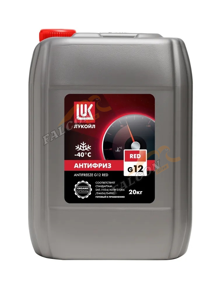 Антифриз Лукойл RED G12 20кг (красный)
