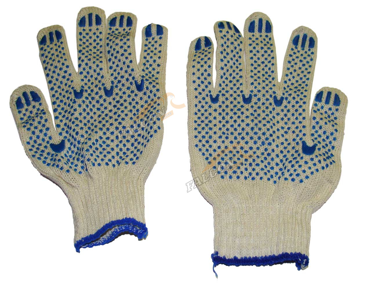 Перчатки х/б с ПВХ Норма 10класс 4 нити
