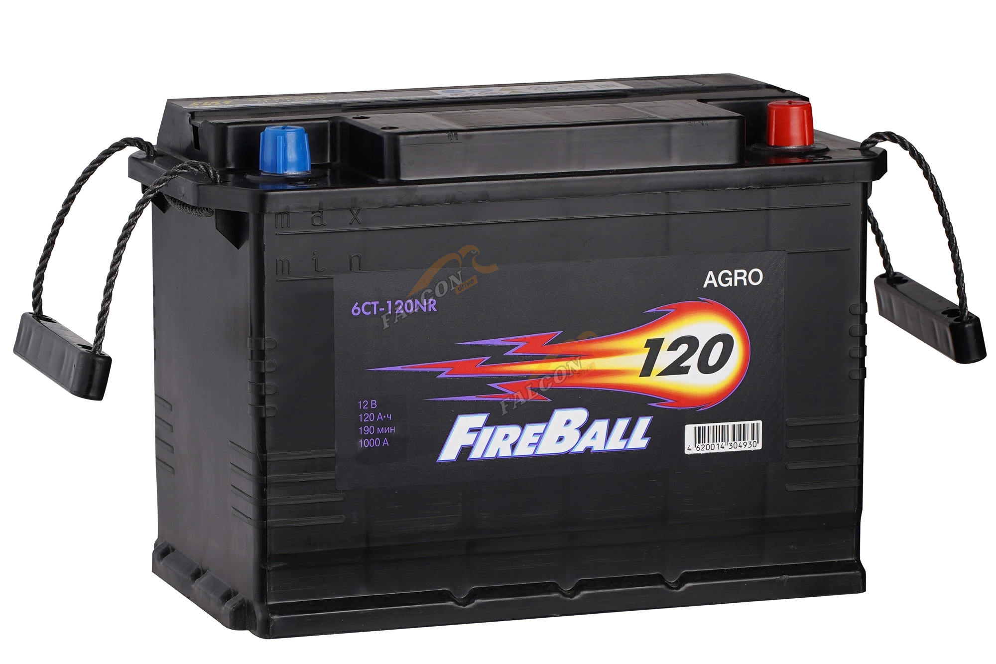 АКБ 120 Fire Ball (EN1000) ДШВ 327х175х220 залит