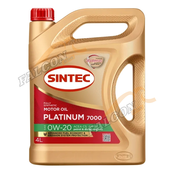 А/масло SINTEC Платинум 7000 0W20 синт  C5 API SP 1л