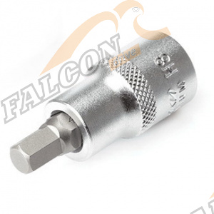Головка со вставкой шестигр 10 мм 1/2" L 55мм (ДТ)
