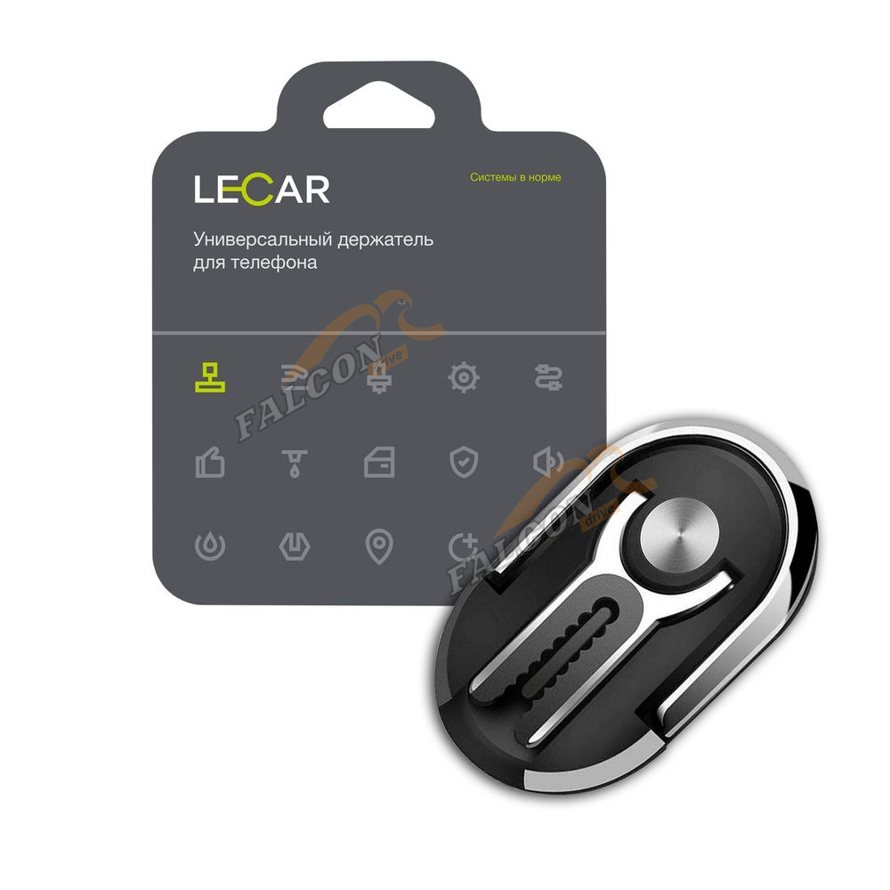 Держатель телефона, КПК, GPS (Лада-Имидж LECAR)  на дефлектор, магнитный 
