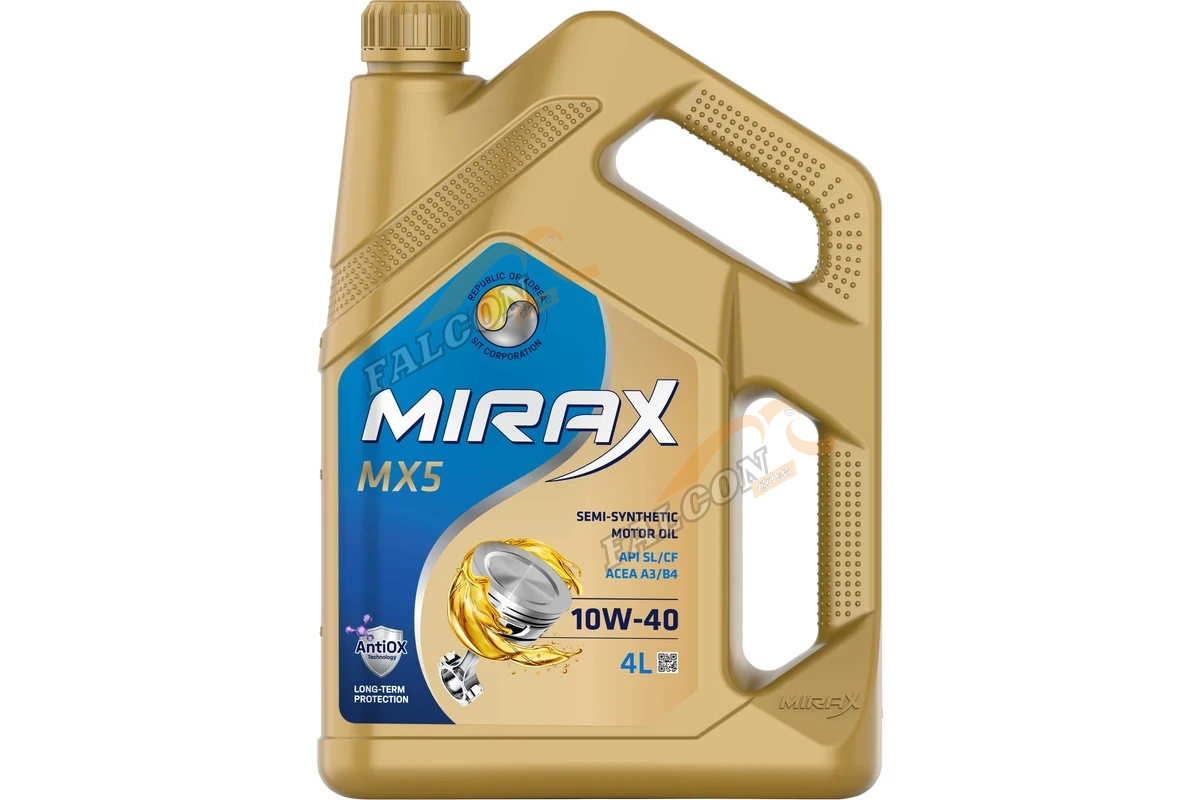 А/масло MIRAX MX5 10W40 SL/CF, A3/B4  4 л