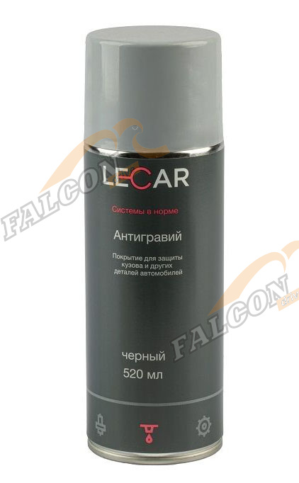 Антигравий черный аэр 520 мл (Лада-Имидж LECAR) 