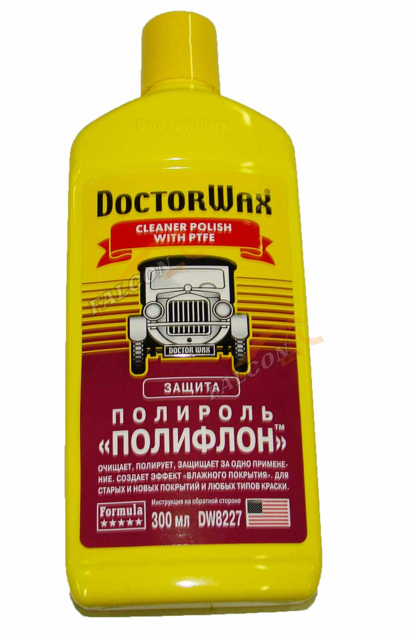 Полироль кузова с тефлоном 300 мл (Doctor Wax) DW8227 "полифлон"