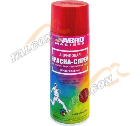 Краска акрил   75 Вишня  ABRO футболист 075 (аэр)