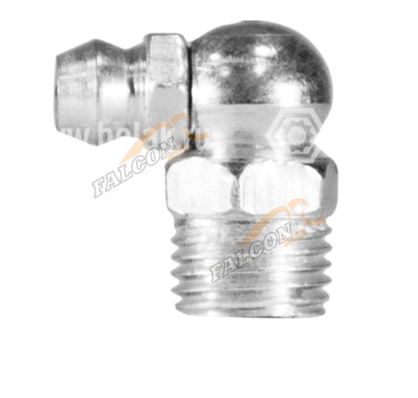 Пресс-масленка М6*1 угловая 90 град (БелАк) БАК.00088 (тавотница)